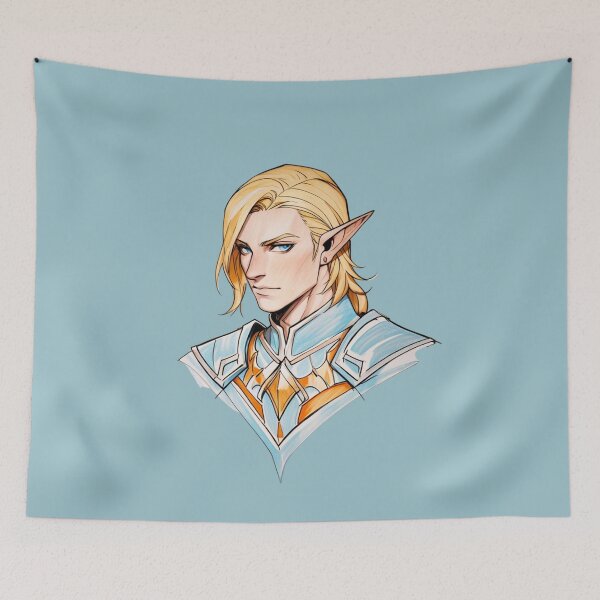 Item preview, Elf Paladin designed and sold by ArtCraftLab.