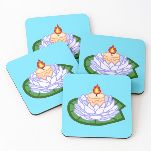 Item preview, White Lotus Flower with Wax Candle designed and sold by Deborah Camp.