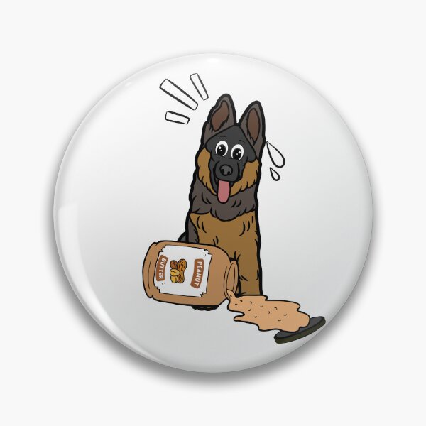 Item preview, Cute Guard Dog spilled a jar of peanut butter designed and sold by Pet Station.