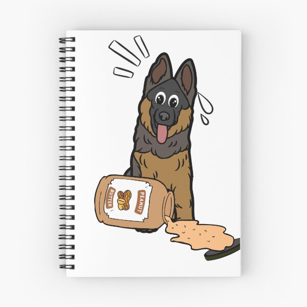 Item preview, Cute Guard Dog spilled a jar of peanut butter designed and sold by Pet Station.