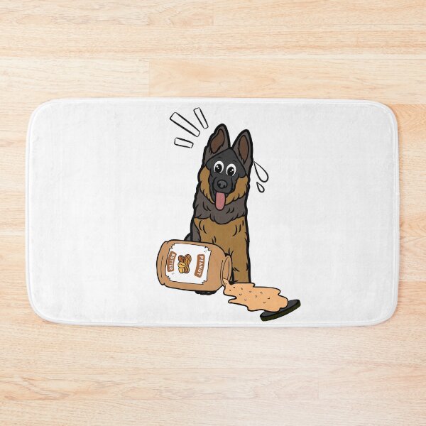 Item preview, Cute Guard Dog spilled a jar of peanut butter designed and sold by Pet Station.