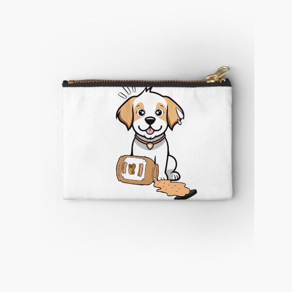 Item preview, Cute Happy Dog spilled a jar of peanut butter designed and sold by Pet Station.