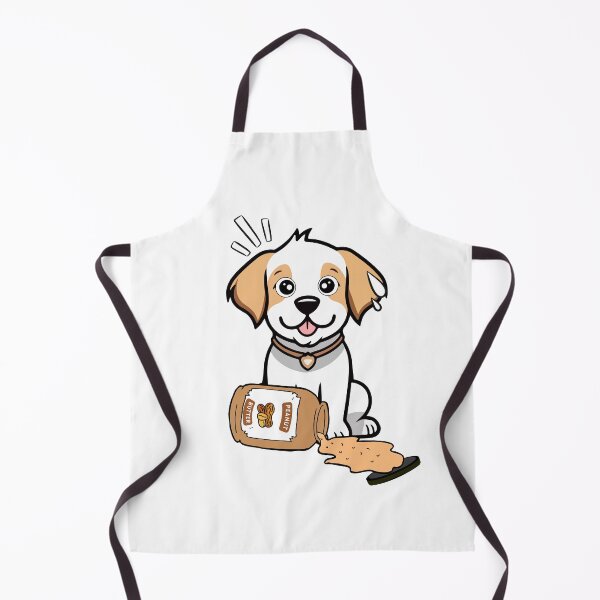 Item preview, Cute Happy Dog spilled a jar of peanut butter designed and sold by Pet Station.