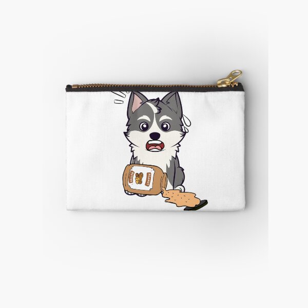 Item preview, Cute Husky Dog spilled a jar of peanut butter designed and sold by Pet Station.