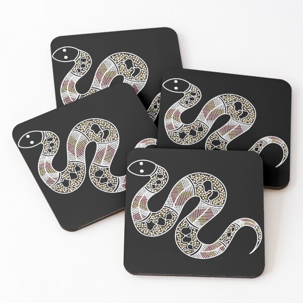 Item preview, Authentic Aboriginal Art - Snake designed and sold by HogarthArts.