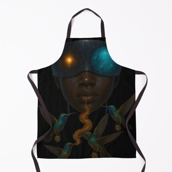 Item preview, Surreal celestial humming bird design. designed and sold by Shoot-The-Moon.
