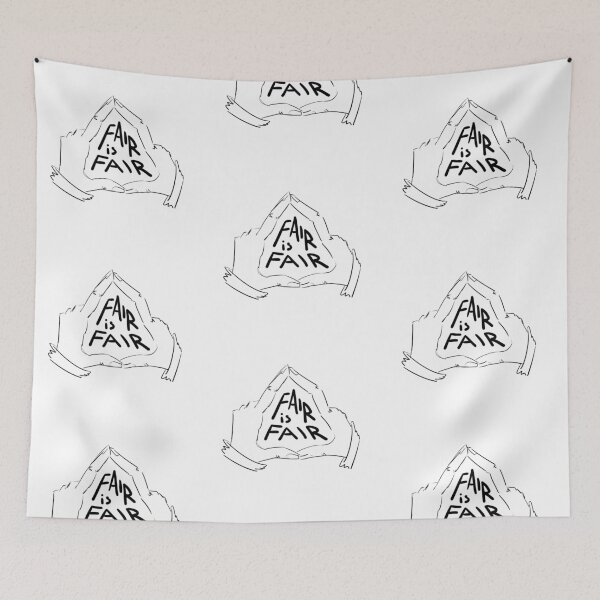 Item preview, Fair is Fair - The Triangle of Fairness designed and sold by Ashley Moen.