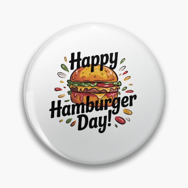 Item preview, Happy Hamburger Day designed and sold by jkrphoto.