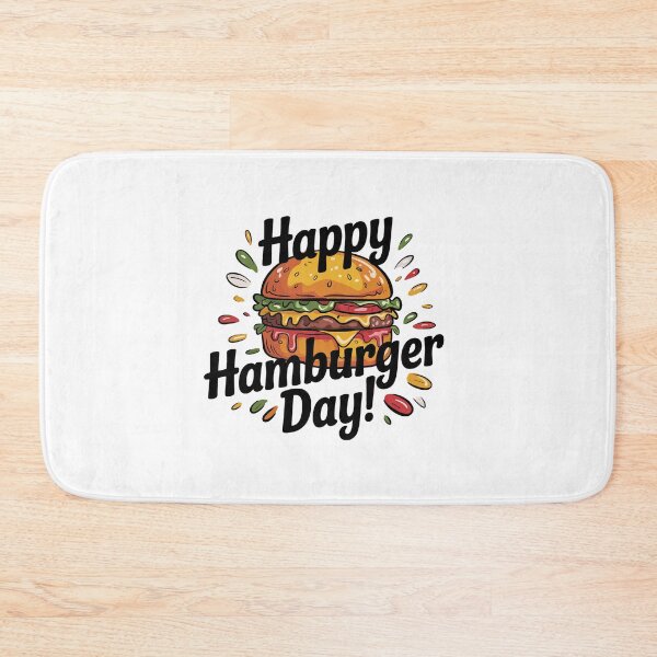 Item preview, Happy Hamburger Day designed and sold by jkrphoto.