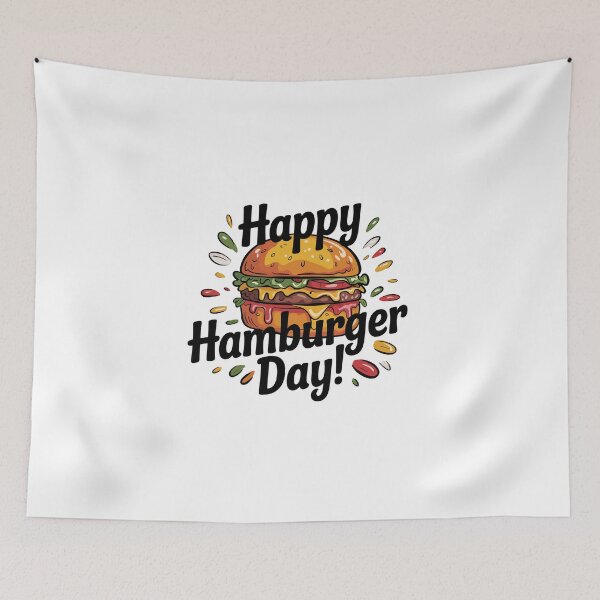 Item preview, Happy Hamburger Day designed and sold by jkrphoto.