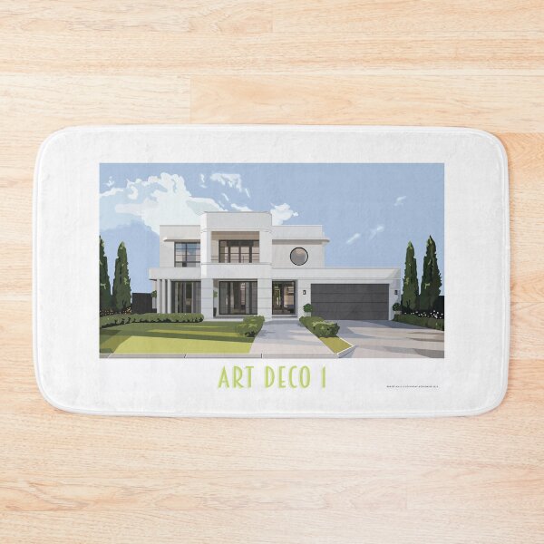 Item preview, Landscape Art Deco House 1 designed and sold by Robert Hills.