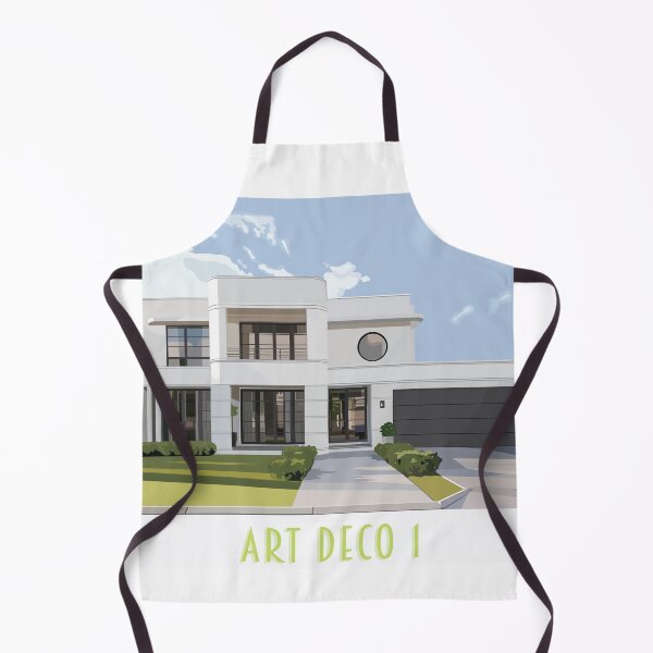 Item preview, Landscape Art Deco House 1 designed and sold by Robert Hills.