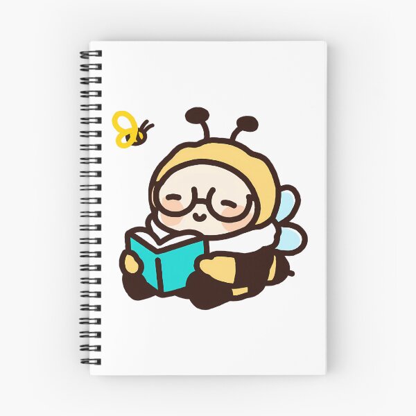 Item preview, A bee enjoying a book designed and sold by Elinotes.