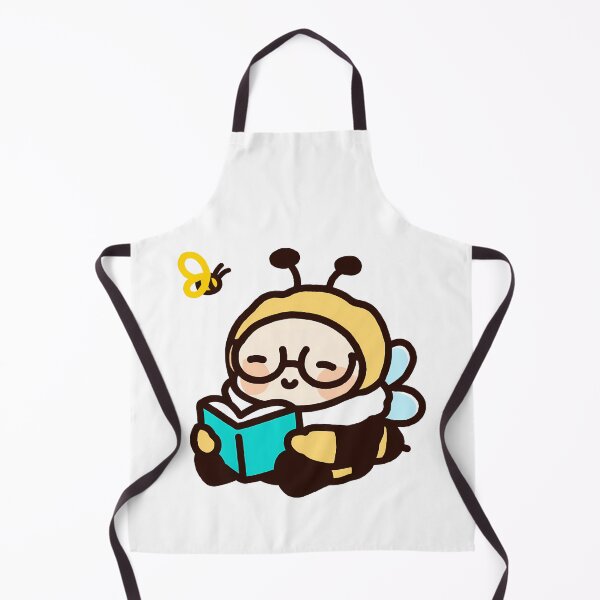 Item preview, A bee enjoying a book designed and sold by Elinotes.