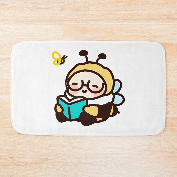 Item preview, A bee enjoying a book designed and sold by Elinotes.