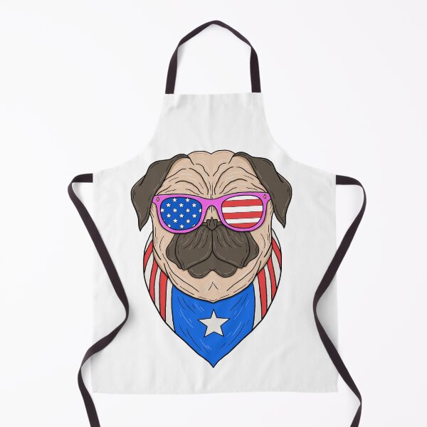 Item preview, Patriotic Pug Pride designed and sold by DarylWelsh2024.