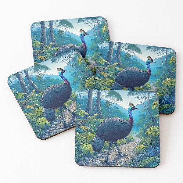 Item preview, Cassowary Art #26 | Cassowary Lovers designed and sold by ksgraphics222.