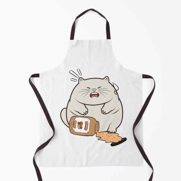 Item preview, Funny fat cat spilled a jar of peanut butter designed and sold by Pet Station.