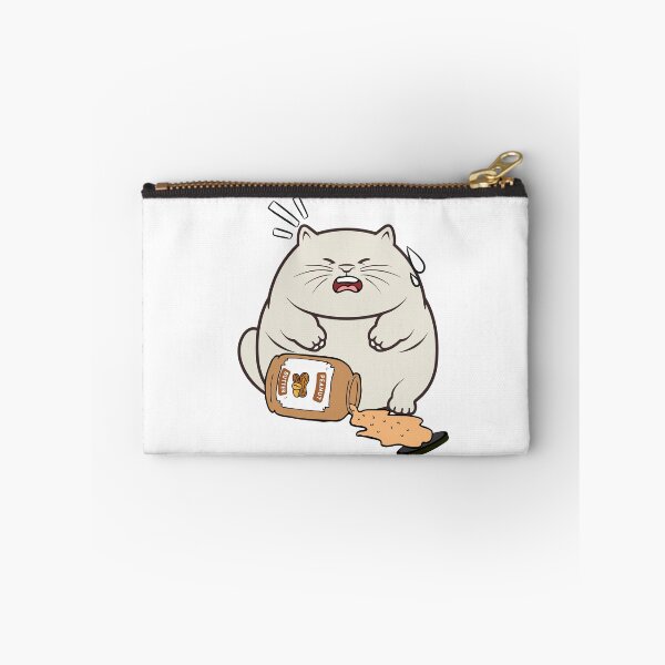 Item preview, Funny fat cat spilled a jar of peanut butter designed and sold by Pet Station.