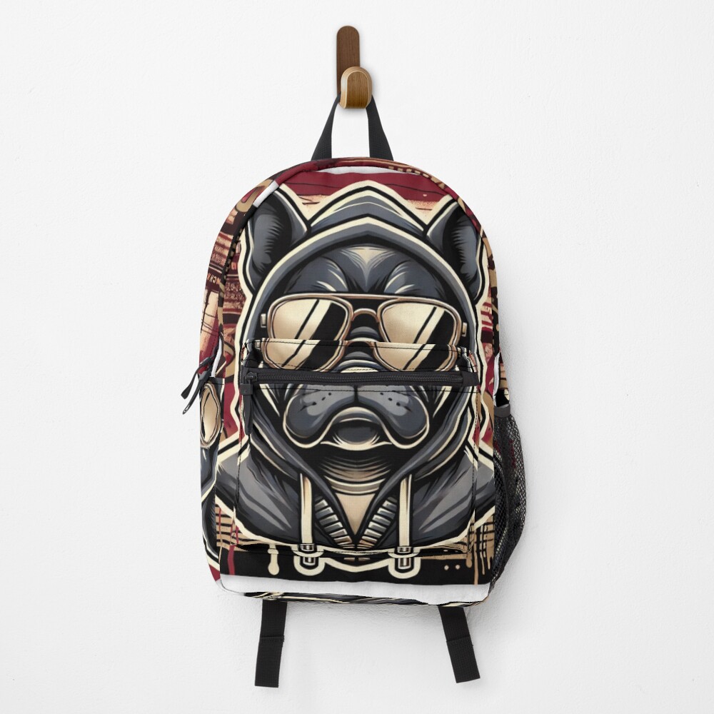 Vista previa del artículo con la obra «Mochila», diseñado y vendido por RACHAYASHOP.