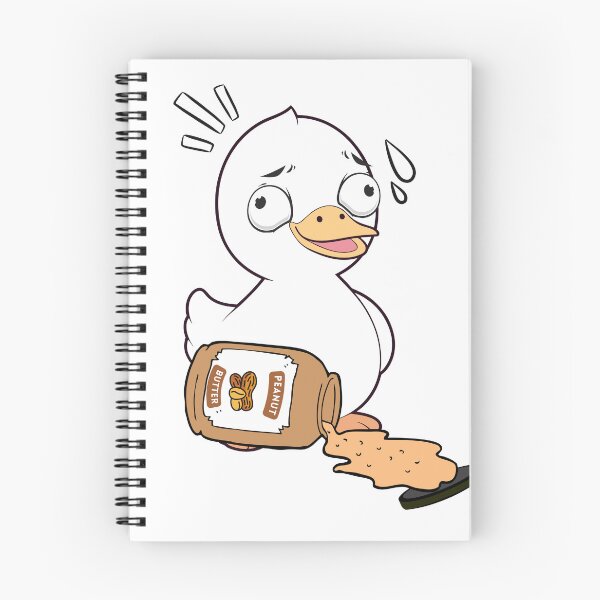 Item preview, Funny duck spilled a jar of peanut butter designed and sold by Pet Station.