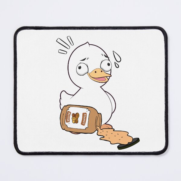 Item preview, Funny duck spilled a jar of peanut butter designed and sold by Pet Station.