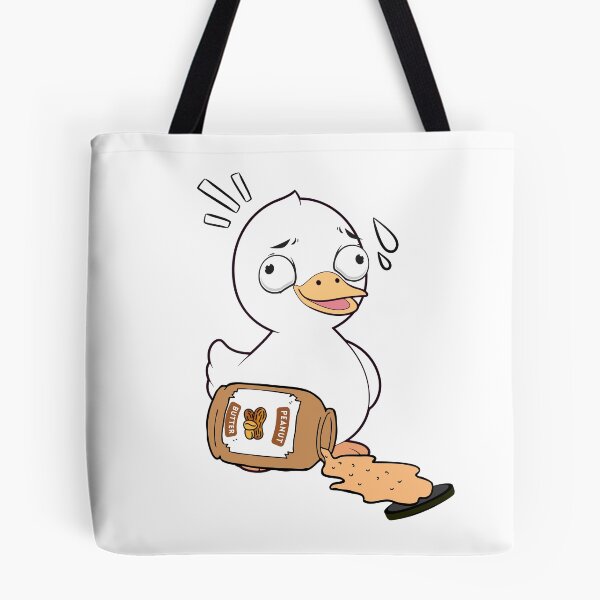 Item preview, Funny duck spilled a jar of peanut butter designed and sold by Pet Station.