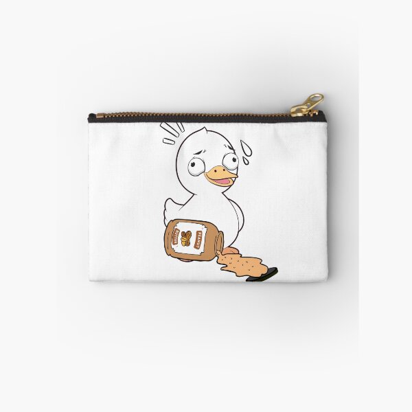 Item preview, Funny duck spilled a jar of peanut butter designed and sold by Pet Station.