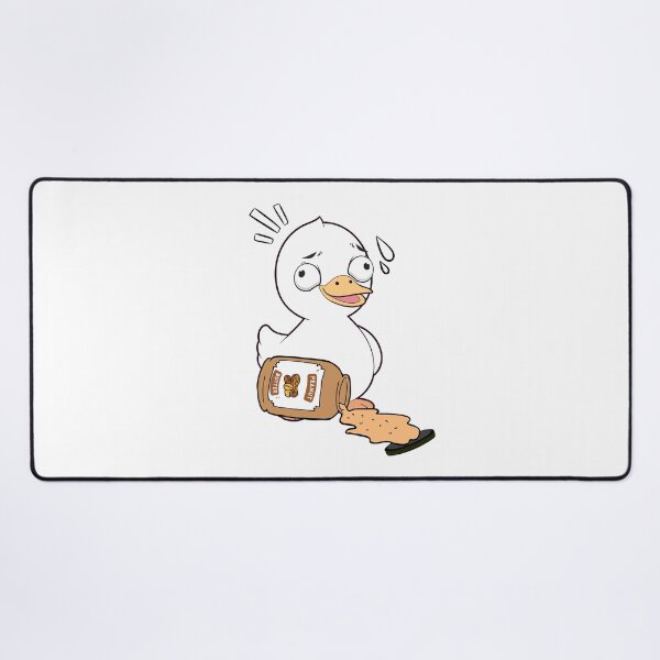 Item preview, Funny duck spilled a jar of peanut butter designed and sold by Pet Station.
