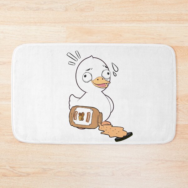 Item preview, Funny duck spilled a jar of peanut butter designed and sold by Pet Station.