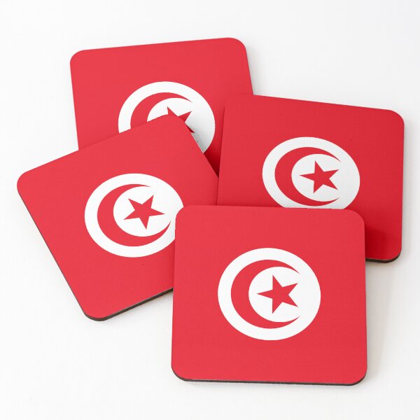 Item preview, Flag of Tunisia designed and sold by Beluga Cat.