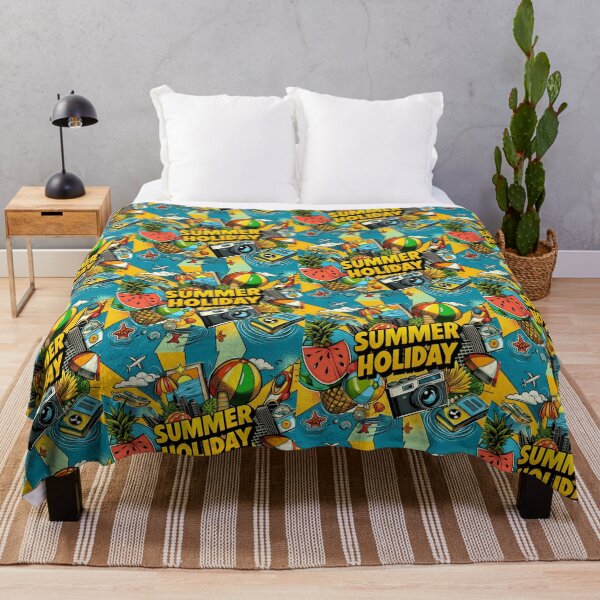 Item preview, Pop art style summer holiday desighn designed and sold by Dogandesighn.
