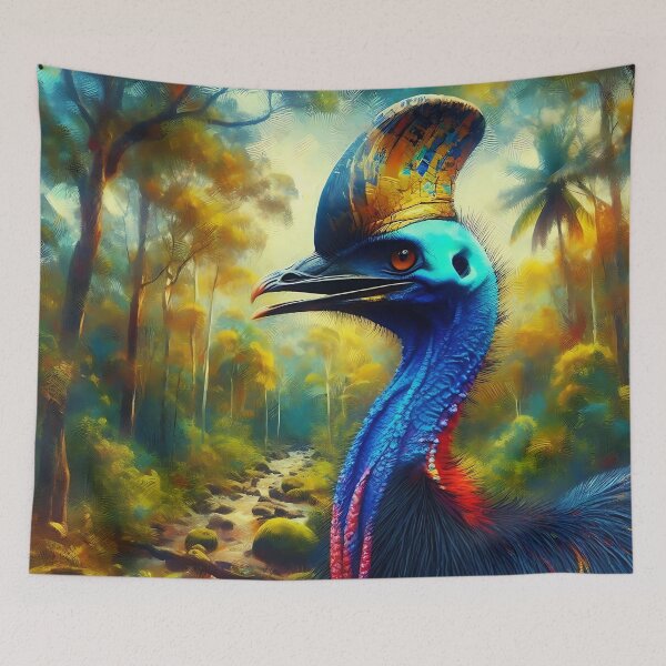 Item preview, Cassowary Art #24 | Cassowary Lovers designed and sold by ksgraphics222.