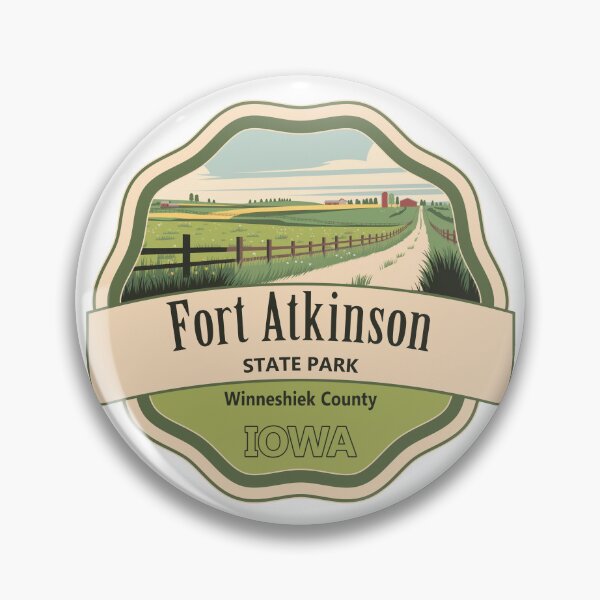 Item preview, Fort Atkinson State Preserve, Winneshiek County, Iowa designed and sold by Wanderful-roads.