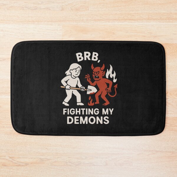 Item preview, Fighting My Demons Brb designed and sold by Planetporridge.