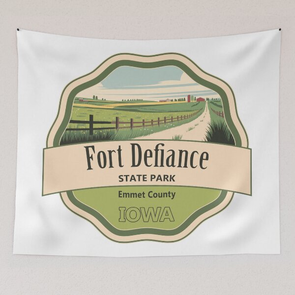 Item preview, Fort Defiance State Park, Emmet County, Iowa designed and sold by Wanderful-roads.