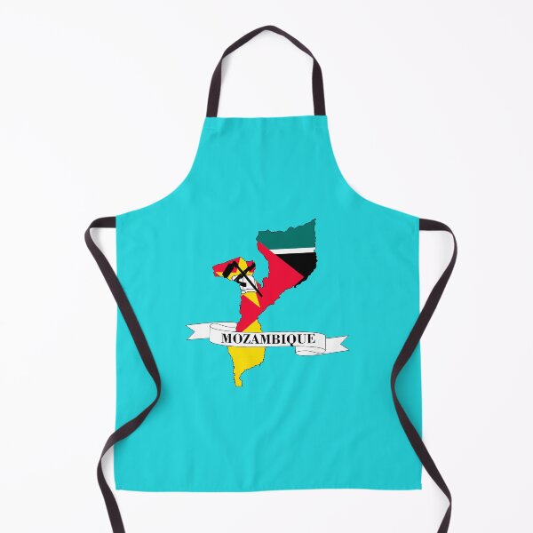 Item preview, Flag map of Mozambique designed and sold by visual adventures.