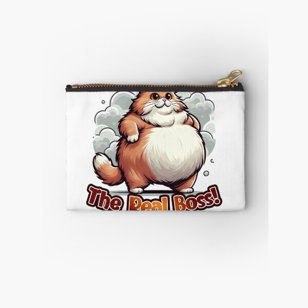 Item preview, cat meme "The Boss" designed and sold by DogArtGallery.