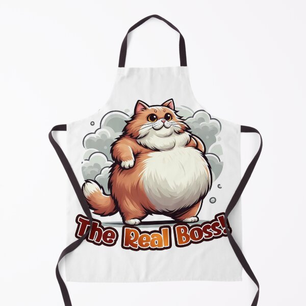 Item preview, cat meme "The Boss" designed and sold by DogArtGallery.