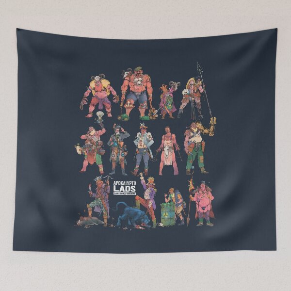 Item preview, 13 Apokalypto Lads - Spoof on the Icelandic Yule-Lads designed and sold by Ingi.