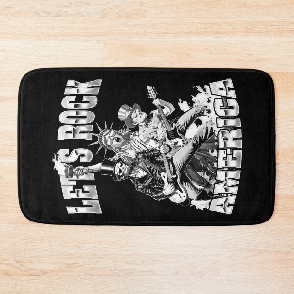 Item preview, Let's Rock America Funny Lincoln Liberty Uncle Sam Band USA designed and sold by GrandeDuc.