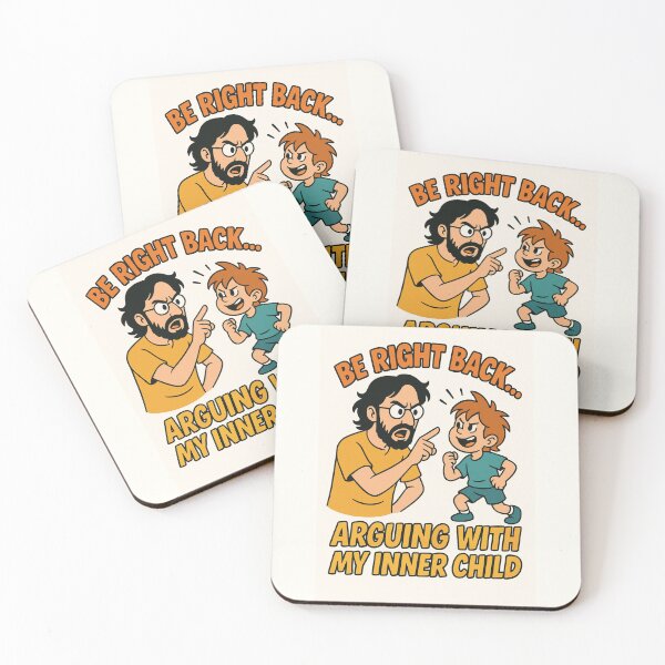 Item preview, BRB Arguing With My Inner Child designed and sold by Planetporridge.