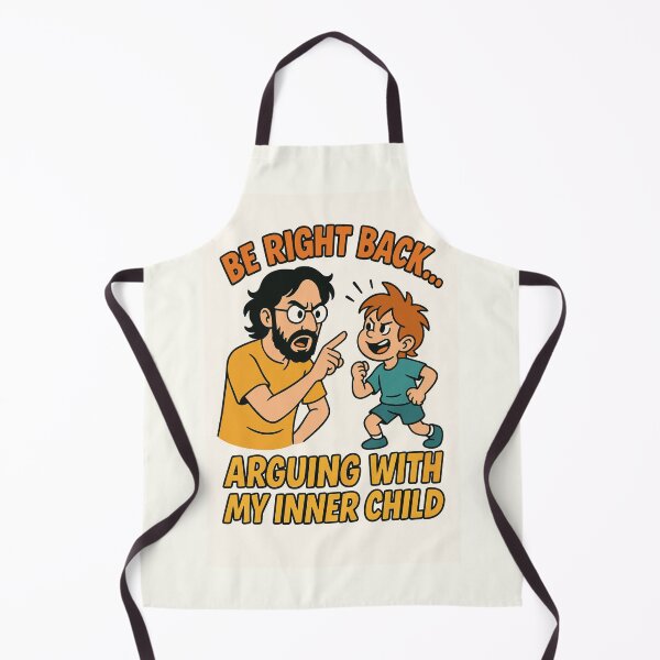 Item preview, BRB Arguing With My Inner Child designed and sold by Planetporridge.