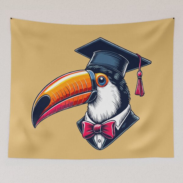 Item preview, Graduation Toucan designed and sold by Ghost on Toast.