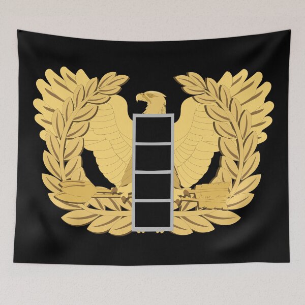 Artikelvorschau, Armee - Chief Warrant Officer - W04 - Flach - Adler und Balken ohne Text X 300 entworfen und verkauft von Military Insignia Products.
