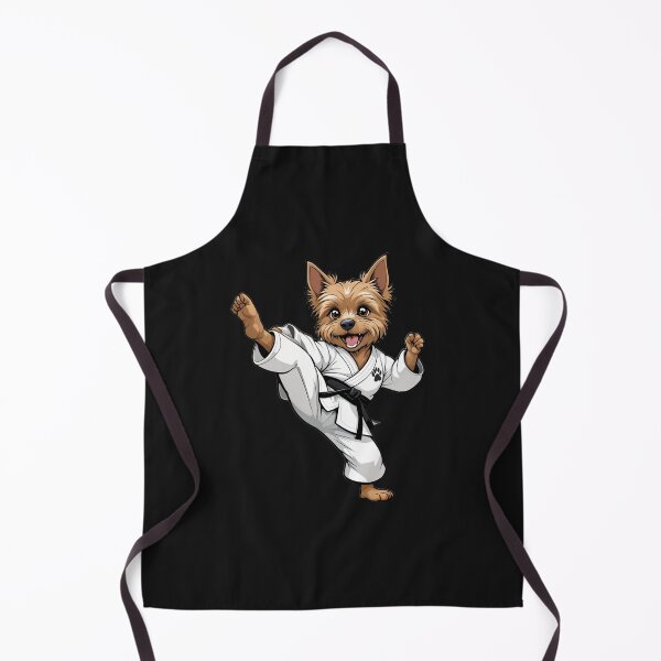 Item preview, Karate Yorkshire Dog Kick - Funny Martial Arts Pet Design designed and sold by latelierdechris.