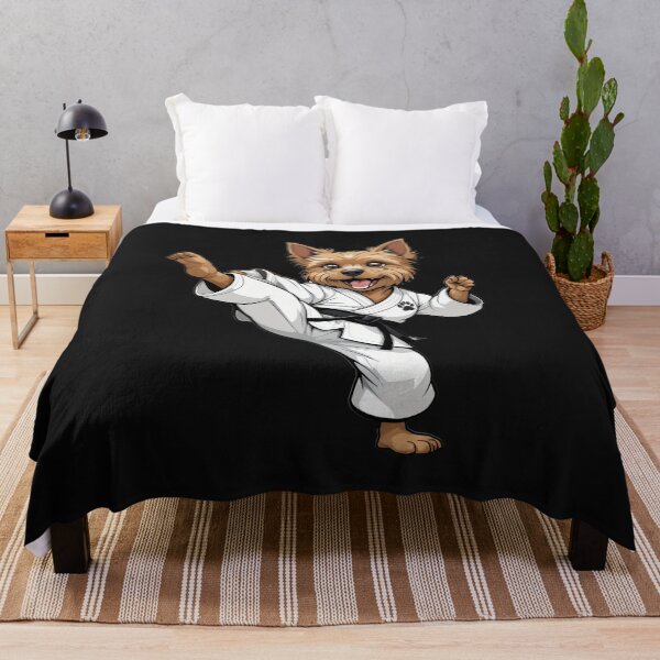 Item preview, Karate Yorkshire Dog Kick - Funny Martial Arts Pet Design designed and sold by latelierdechris.
