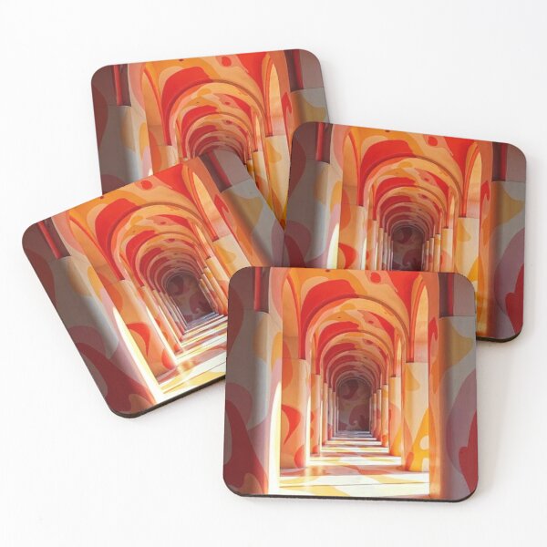 Item preview, Vibrant Abstract Archway Installation Art design designed and sold by Relevant Merch.