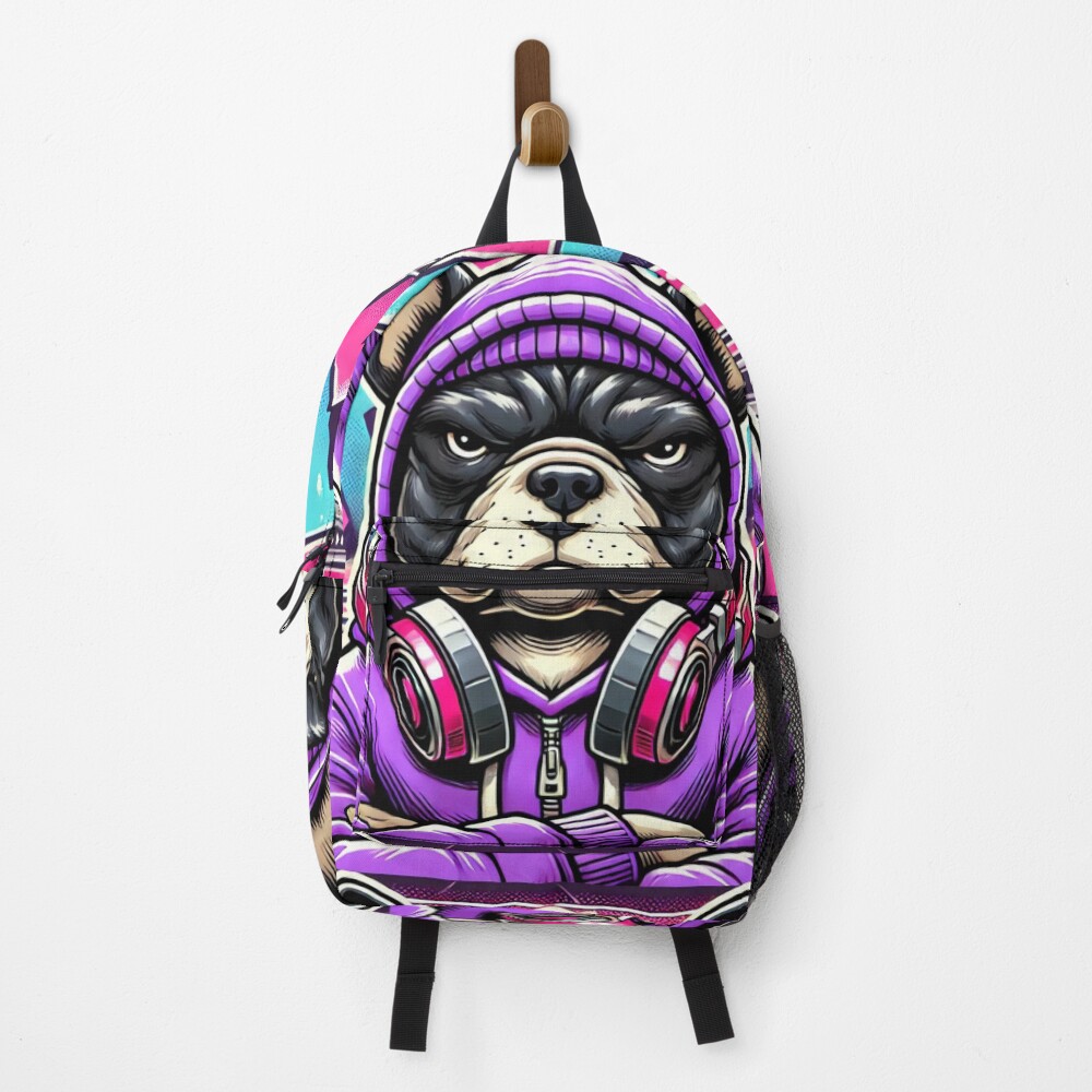 Vista previa del artículo con la obra «Mochila», diseñado y vendido por RACHAYASHOP.