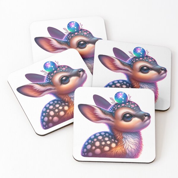 Item preview, Cute roe-deer cartoonish  designed and sold by Alchemy8House.